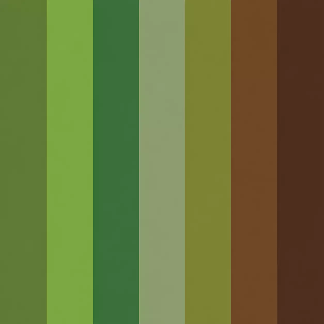 Forest Walk colour palette