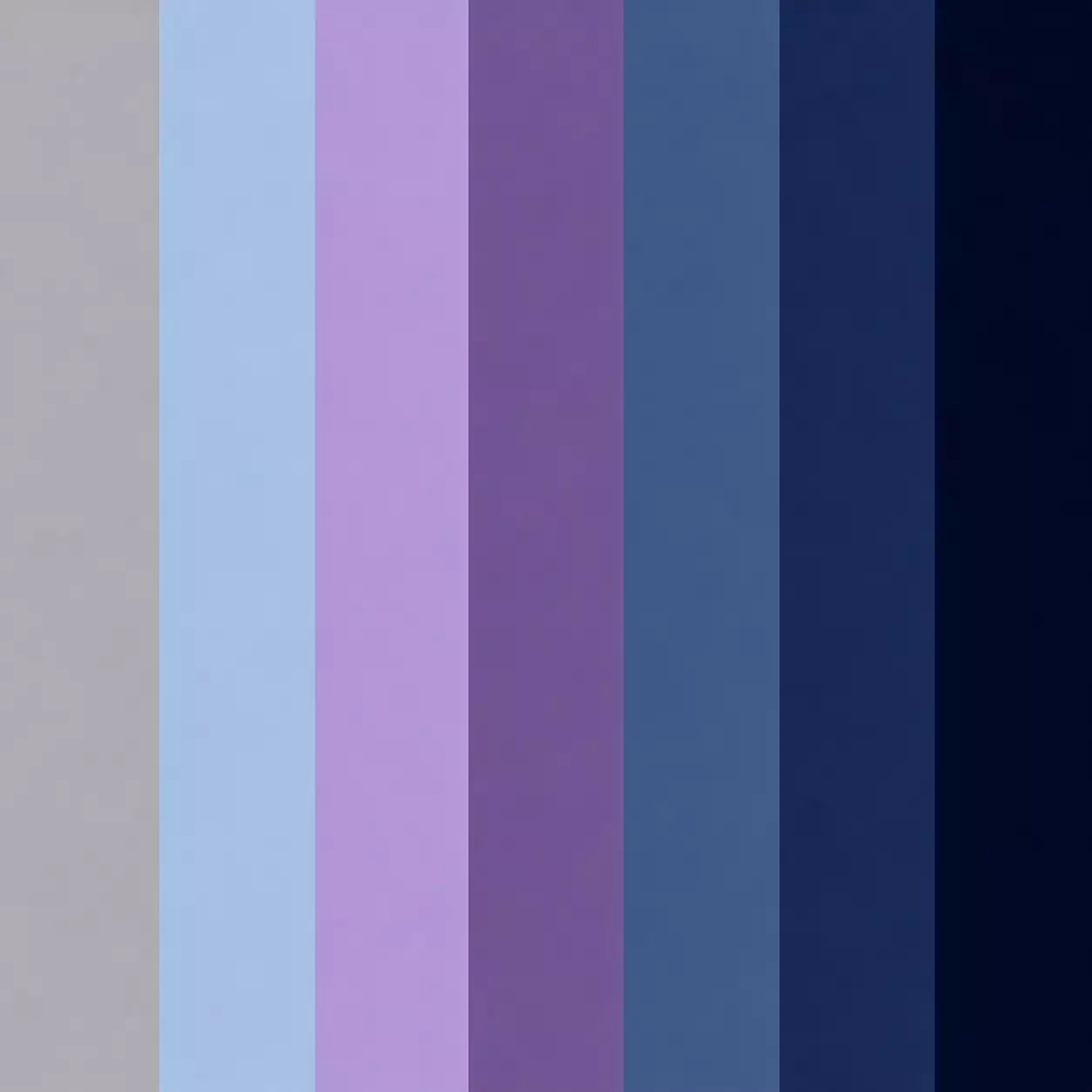 Moonlight Garden colour palette